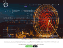 Tablet Screenshot of nrg-office.nl